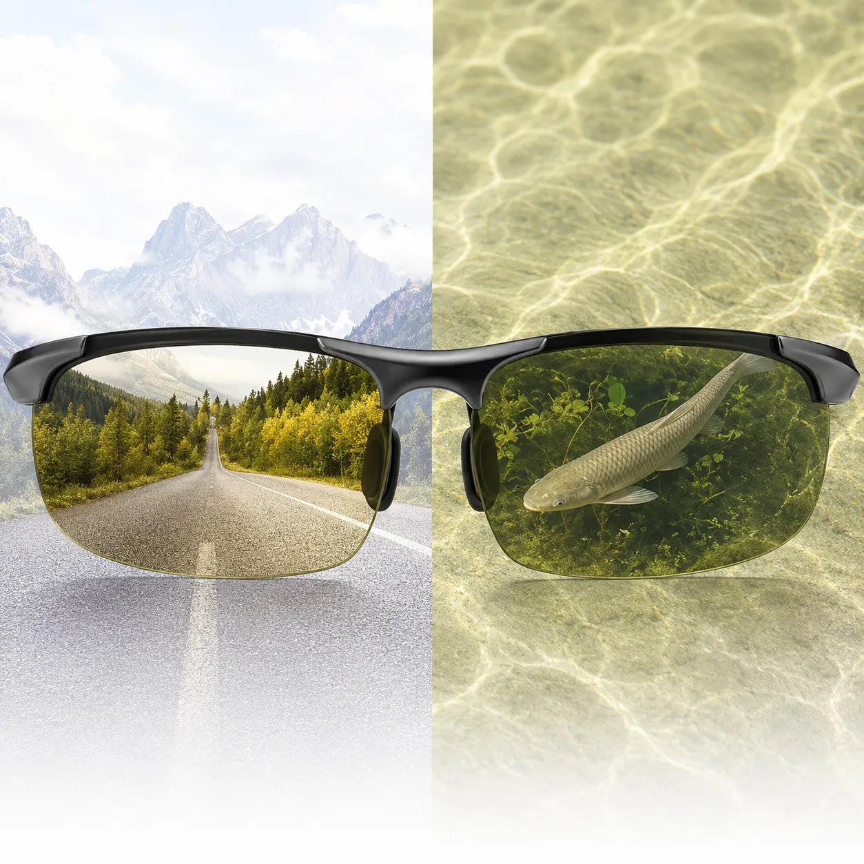 KAVIRO DeepView® - Gafas de Pesca Profesional