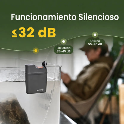 KAVIRO® VersaPump: aireador y sellador al vacío impermeables 2 en 1